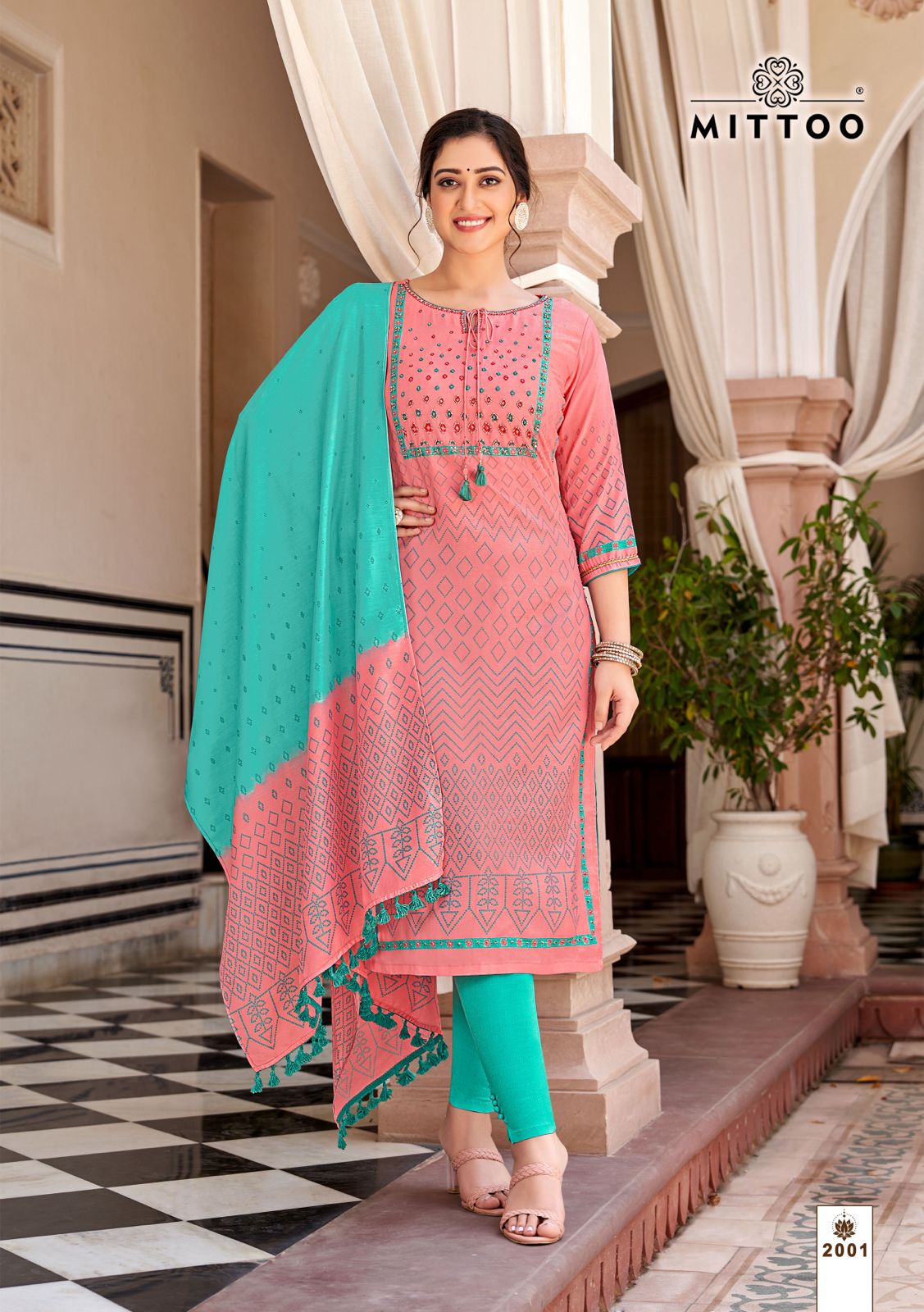 Sofia Mittoo Readymade Pant Style Suits Kavya Style Plus