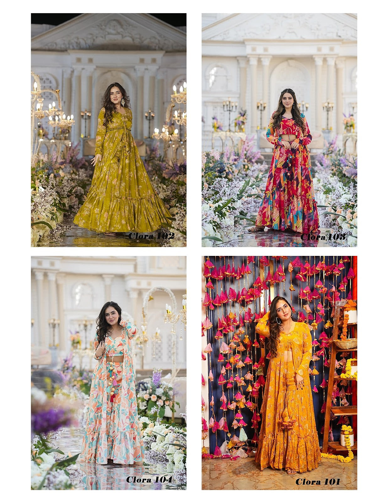 Clora Vol 1 Lucaya Chinon Indo Western Pair