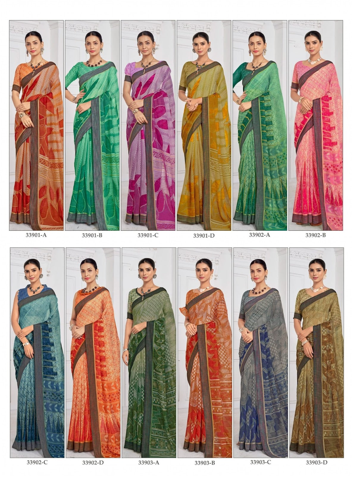 Vidhya Ruchi Soft Linen Sarees Manufacturer India