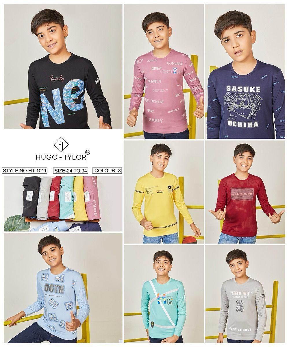 1011 Hugo Tylor Imported Boys Tshirt Supplier Ahmedabad