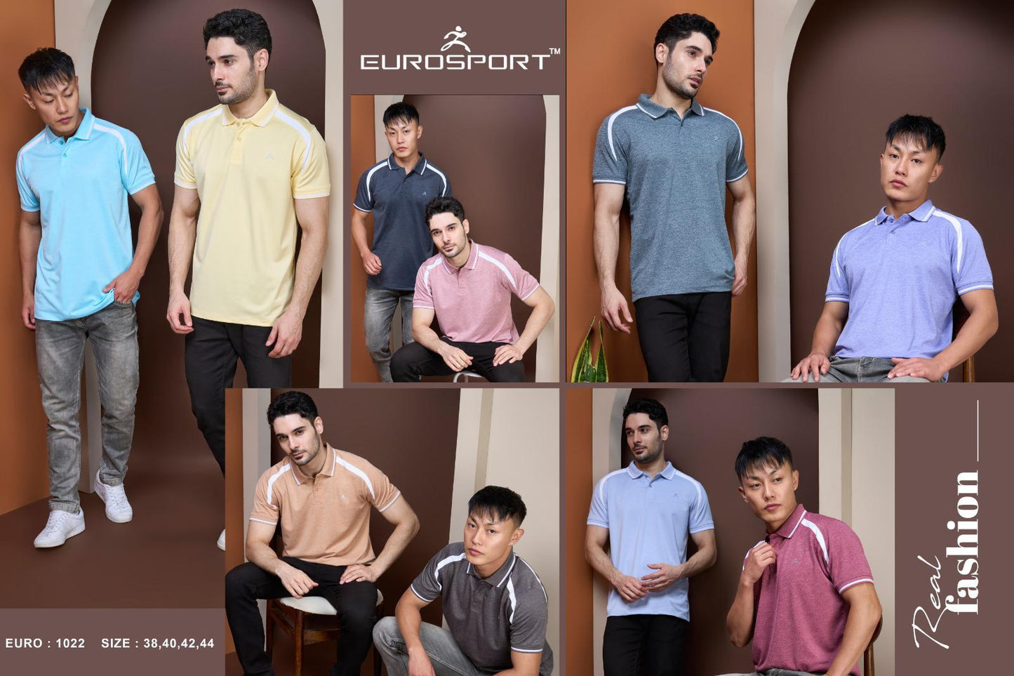 1022 Eurosport Polo Mens Tshirts Wholesaler Ahmedabad