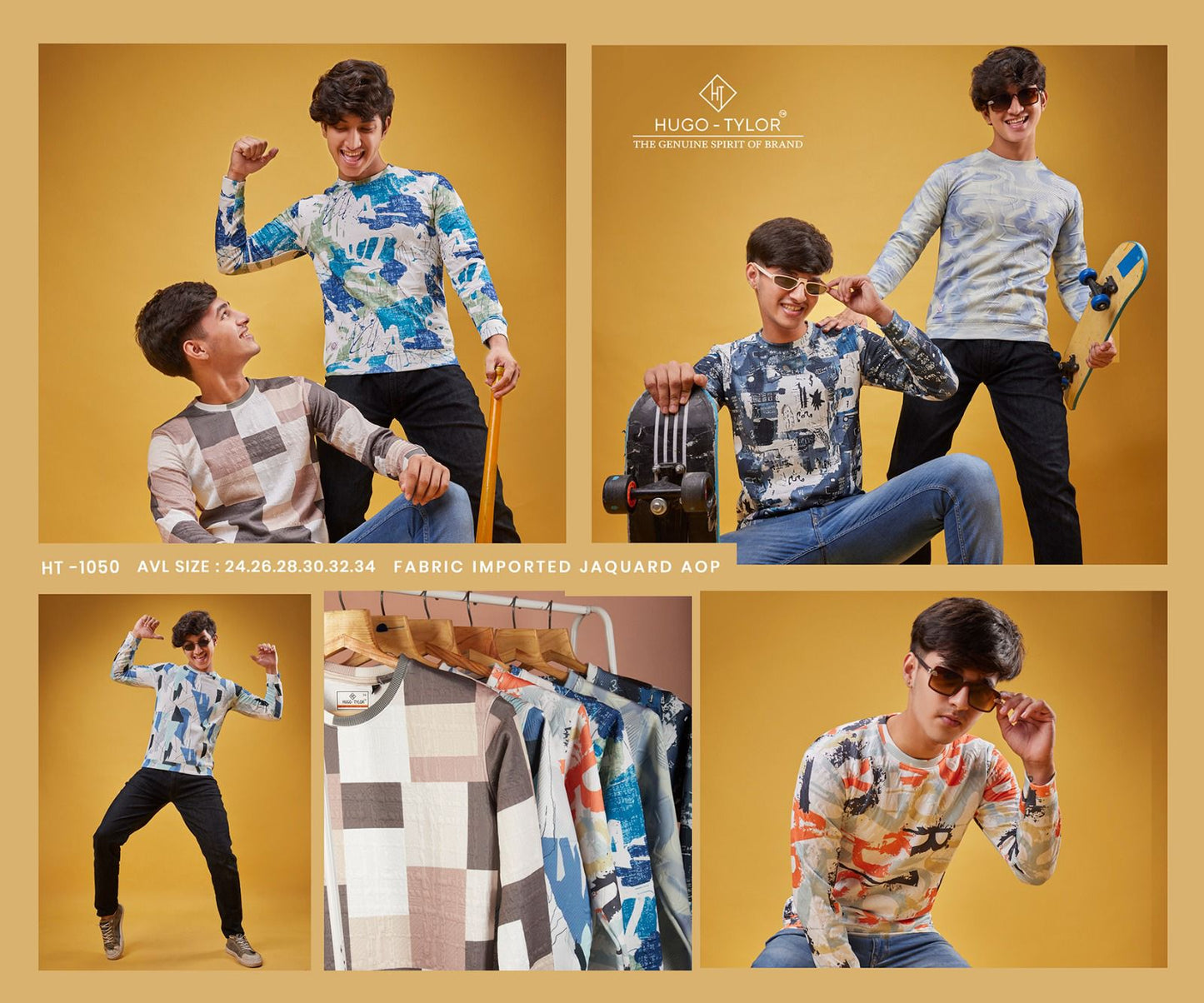 1050 Hugo Tylor Aop Boys Tshirt Wholesaler Ahmedabad