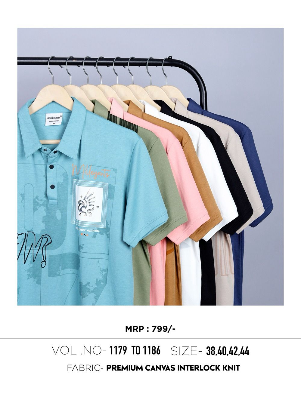 1179-1186 High Density Lycra Mens Tshirts Supplier Ahmedabad