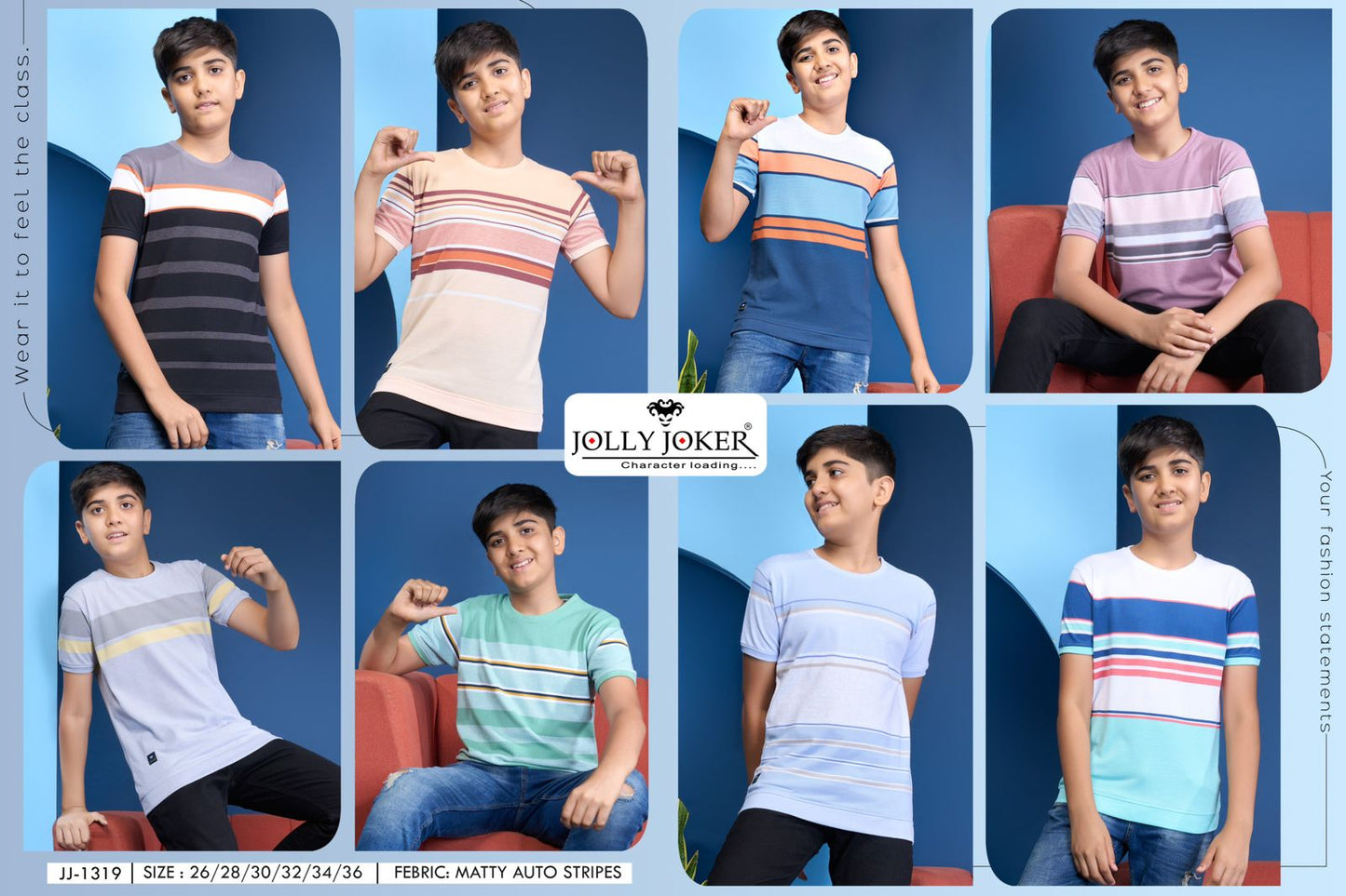 1319 Jolly Joker Matty Boys Tshirt Supplier Ahmedabad