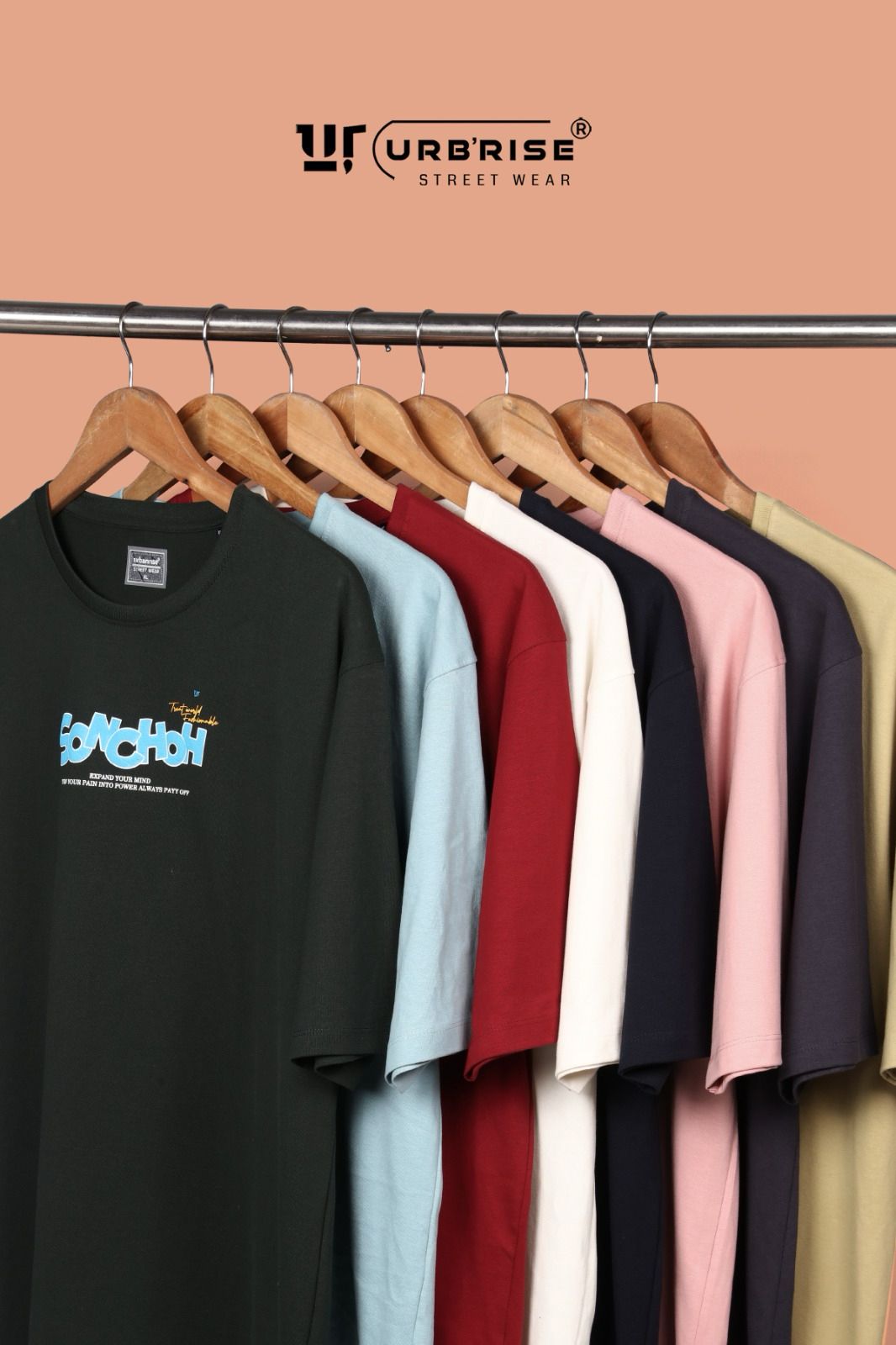 1398-1405 Urbanrise Combed Cotton Mens Tshirts Wholesaler Ahmedabad