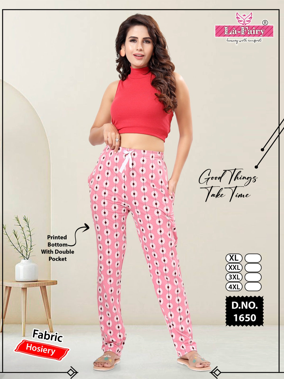 1650 3009 La Fairy Hosiery Women Night Lower Wholesale Rate