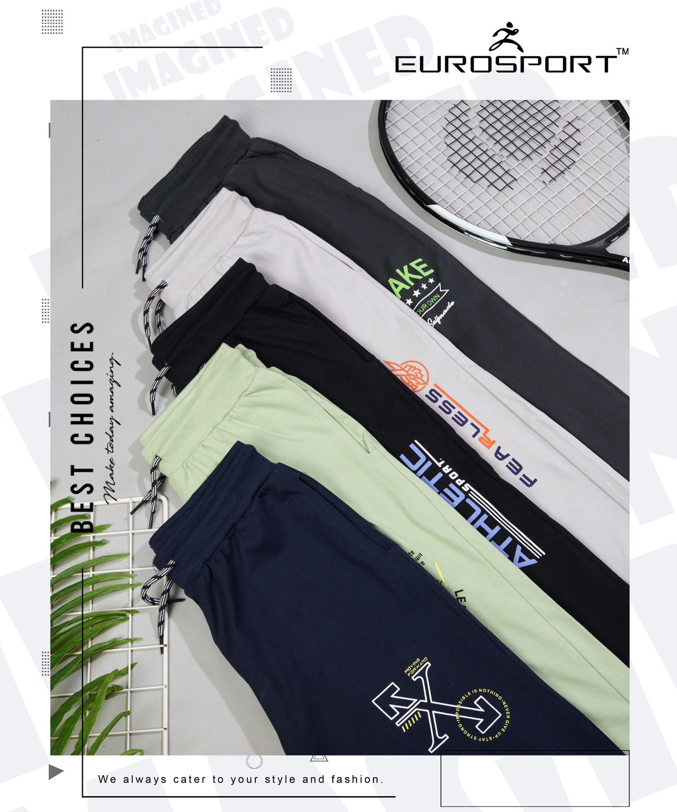 192 Eurosport Cotton Boys Track Pant Manufacturer Ahmedabad