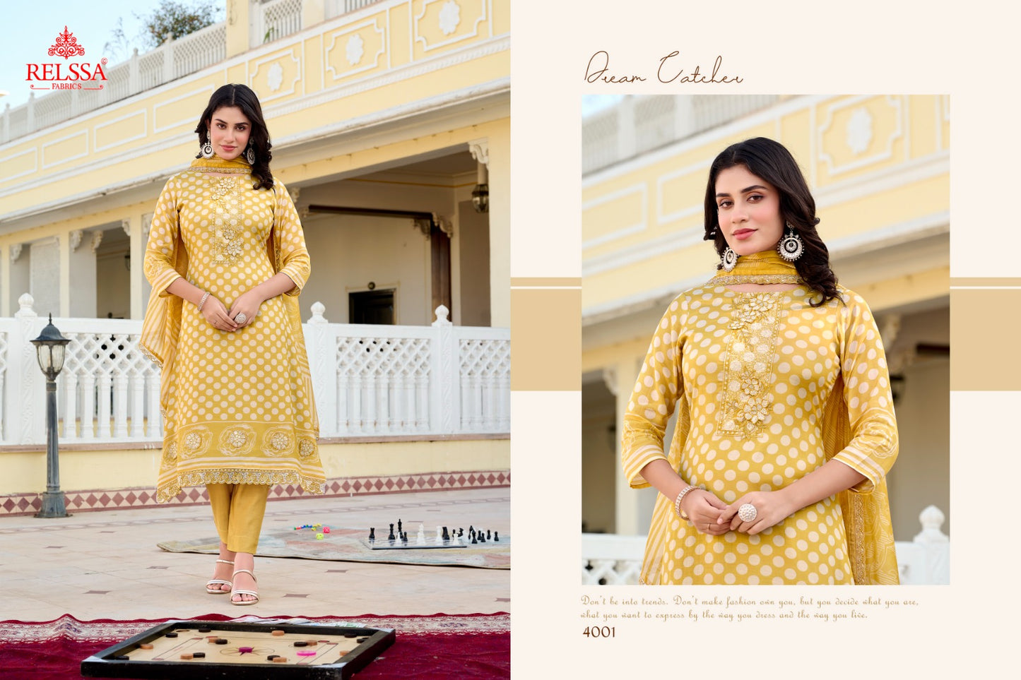 1St Choice Vol 4 Relssa Fabrics Cotton Pant Style Suits Manufacturer Ahmedabad