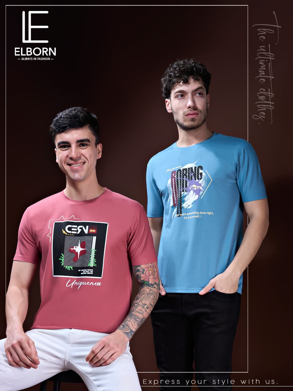 Eb Pv 2010 Elborn Tencil Lycra Mens Tshirts Supplier Gujarat