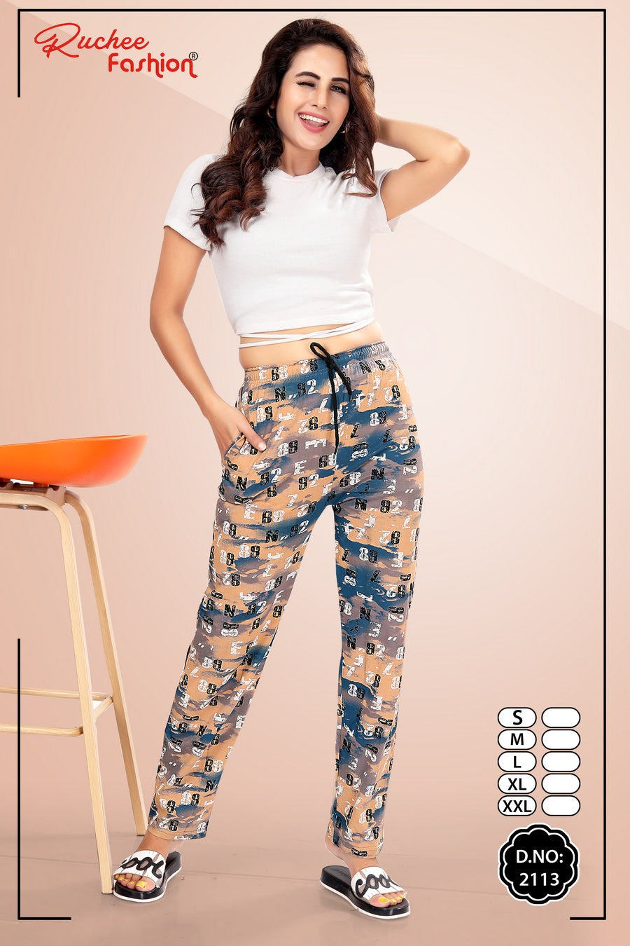 2113 Ruchee Fashion Hosiery Women Night Lower Manufacturer Gujarat