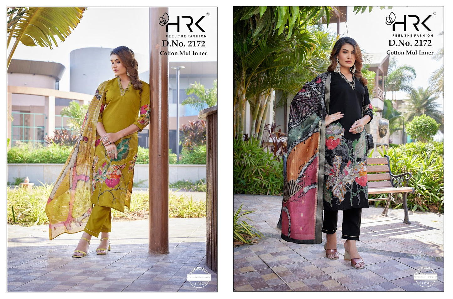 2172 Hrk Modal Pakistani Readymade Suits Wholesale