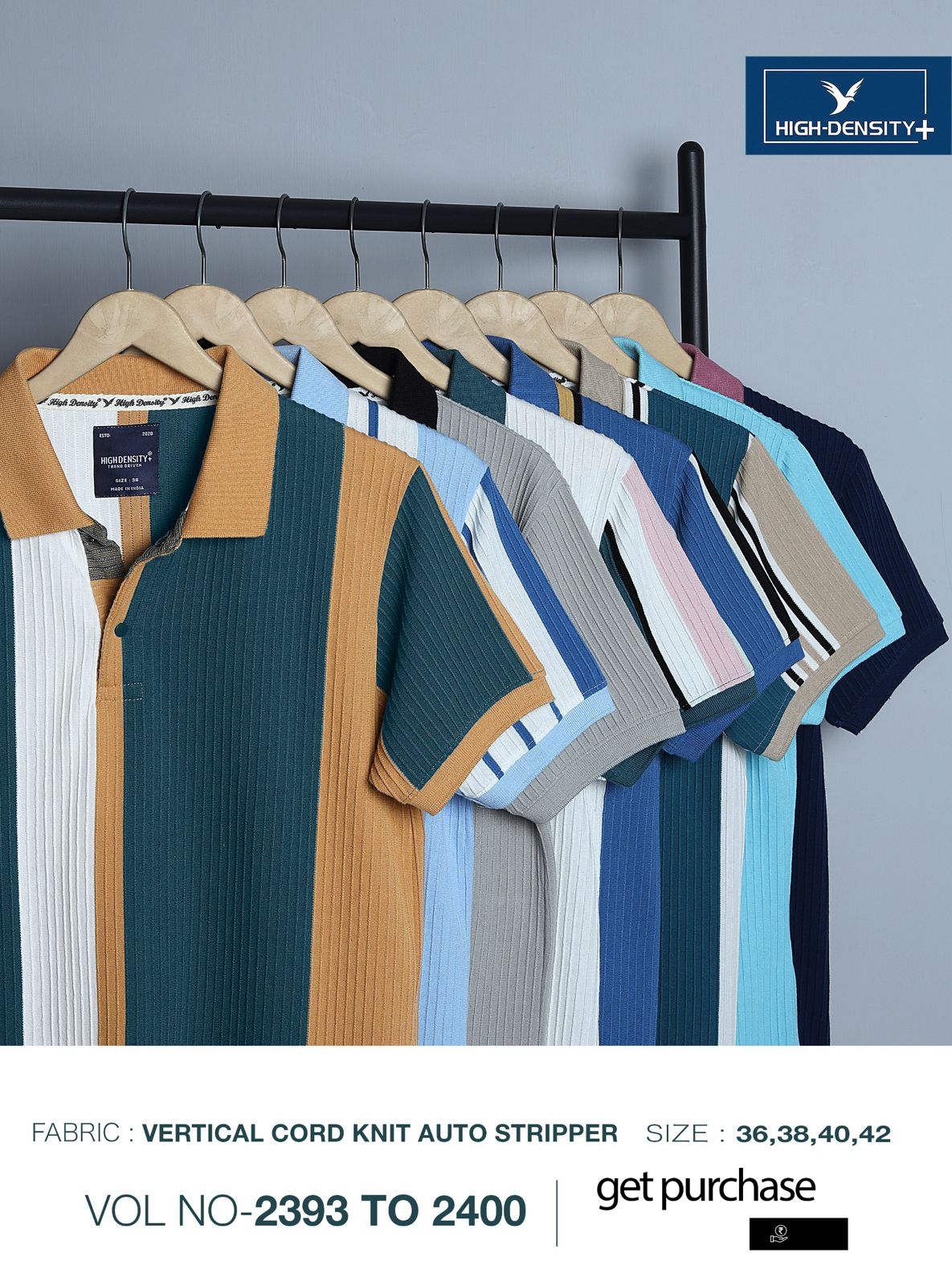 220-230 Gsm Vol 2393-2400 High Density Knit Mens Tshirts Supplier Gujarat