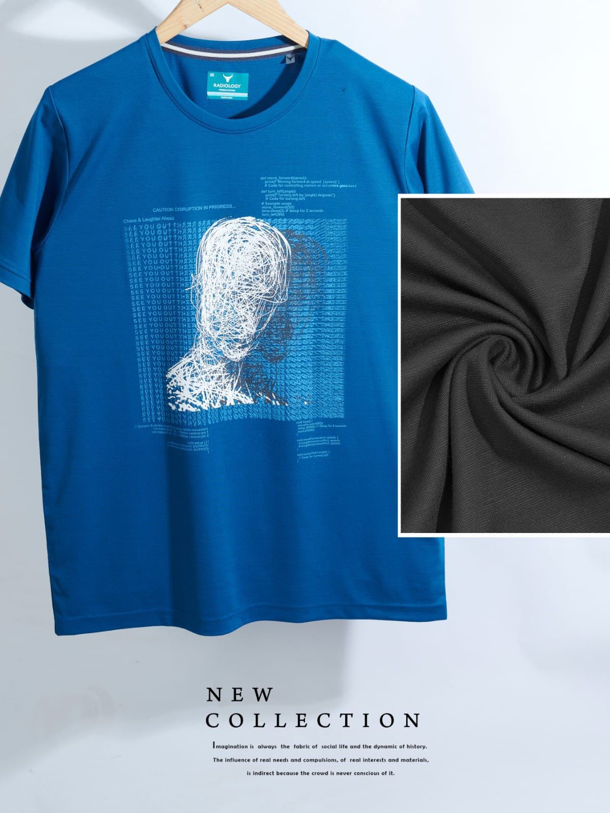 220 Gsm Series No 682 Radiology Tencil Lycra Mens Tshirts Supplier Ahmedabad