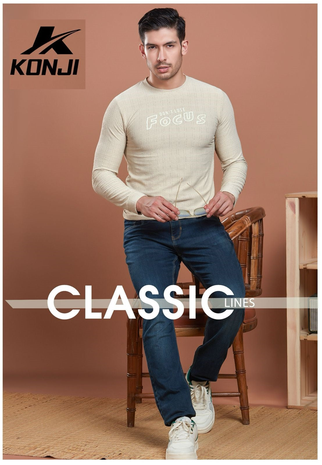 240 Gsm Vol 336 Konji Jacquard Mens Tshirts Exporter