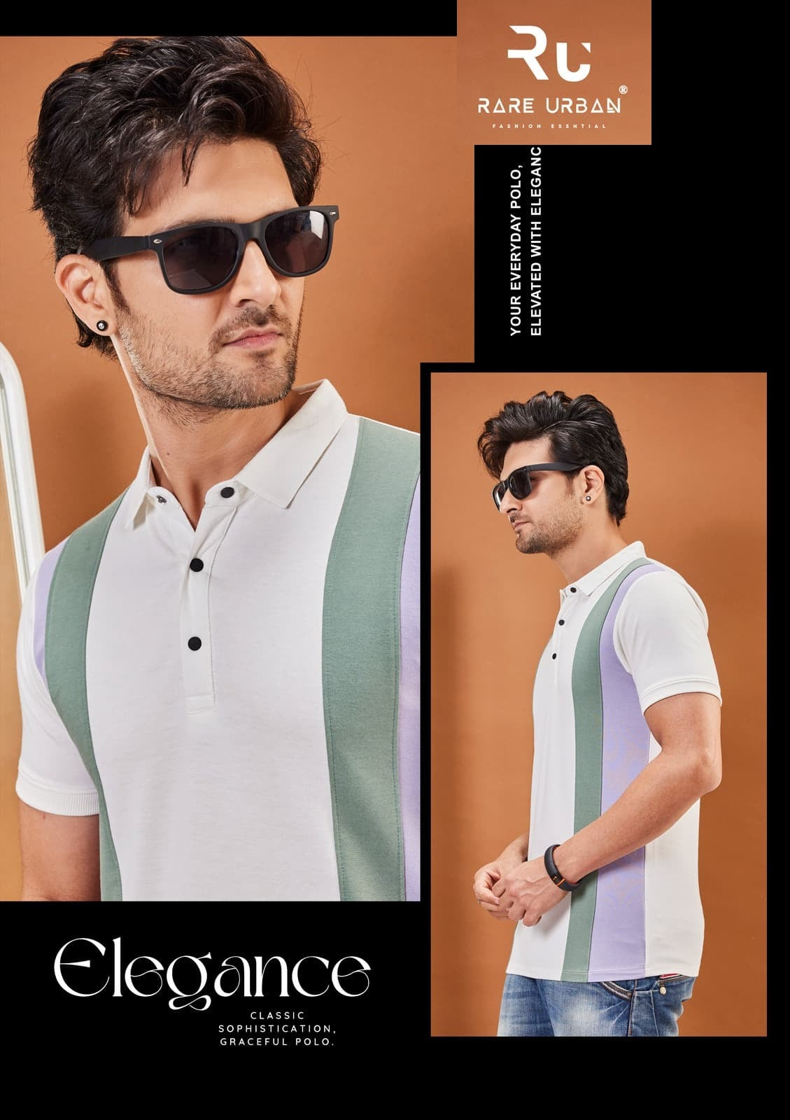 250 To 260 Gsm Vol 5815 Rare Urban Cotton Looper Mens Tshirts Wholesale Price