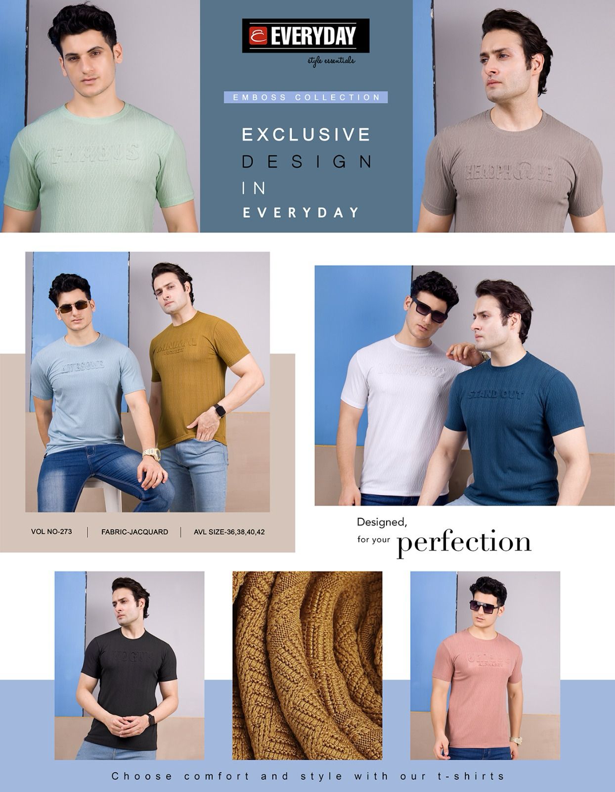 273 Everyday Imported Mens Tshirts Exporter Gujarat