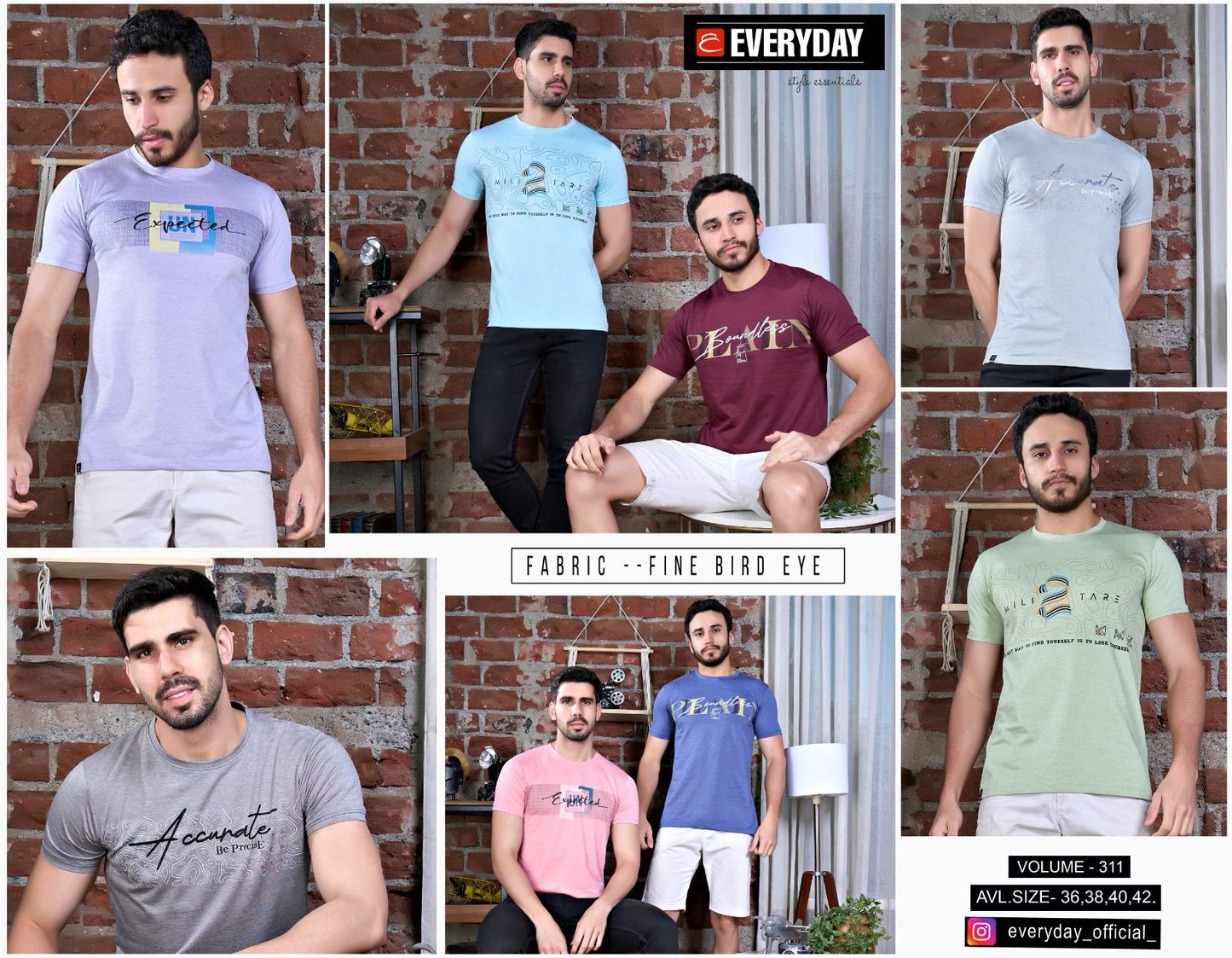 311 Everyday Bird Eye Mens Tshirts