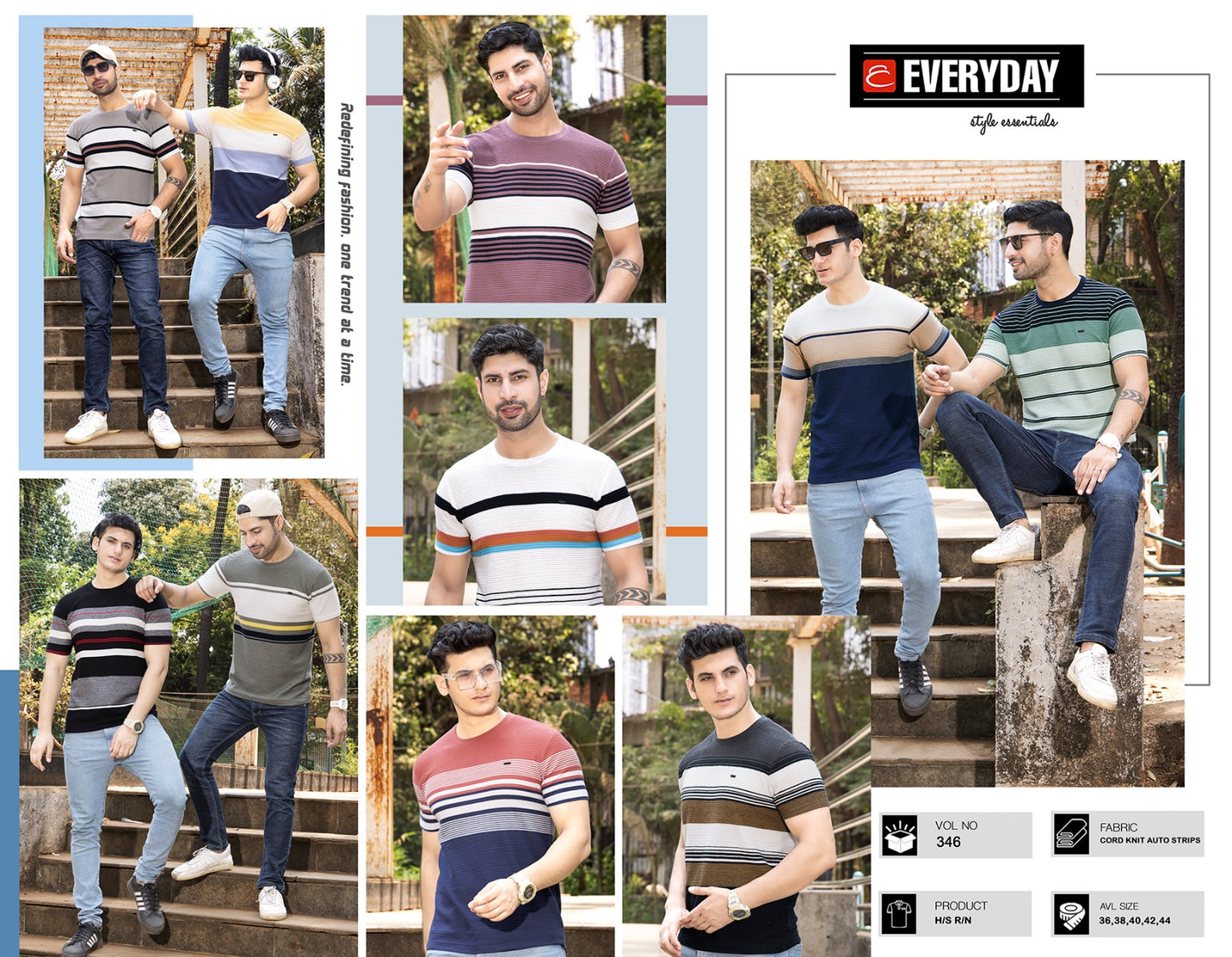 346 Everyday Cod Auto Striper Mens Tshirts