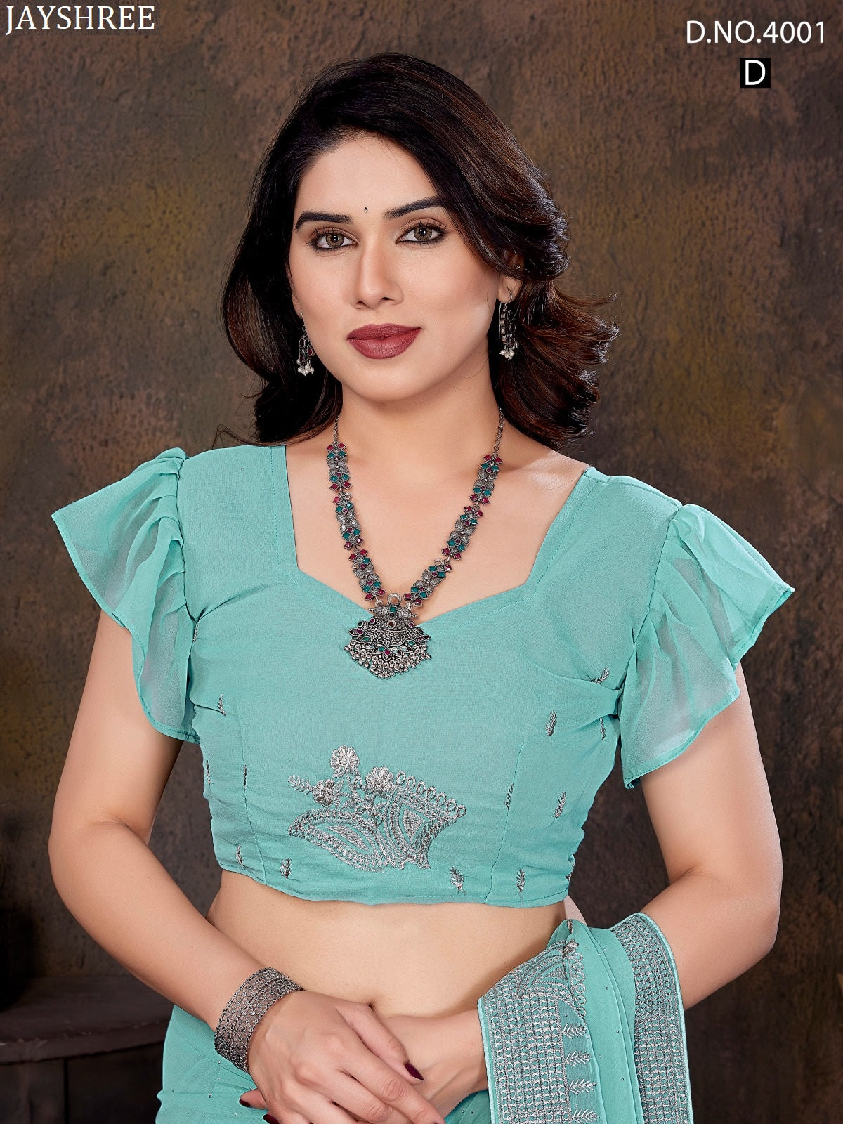 4001 Abcd Jayshree Georgette Sarees Wholesale