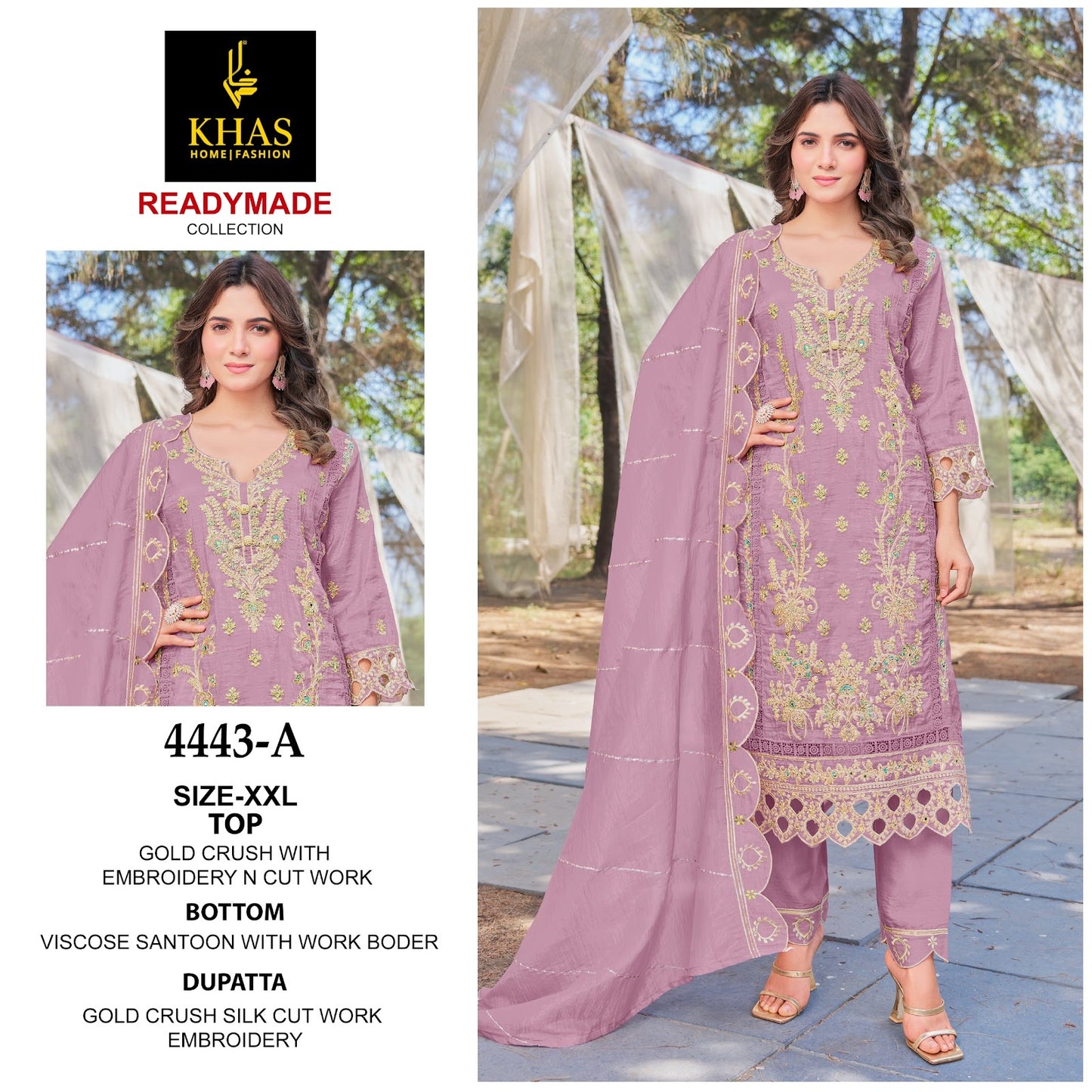 4443 Abc Khas Crush Pakistani Readymade Suits Wholesaler Ahmedabad