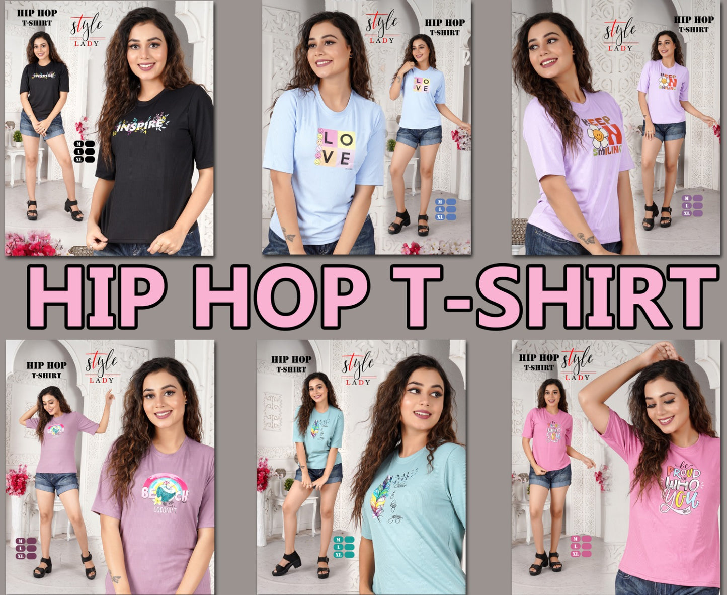 5001 Ladys Imported Women Tshirt