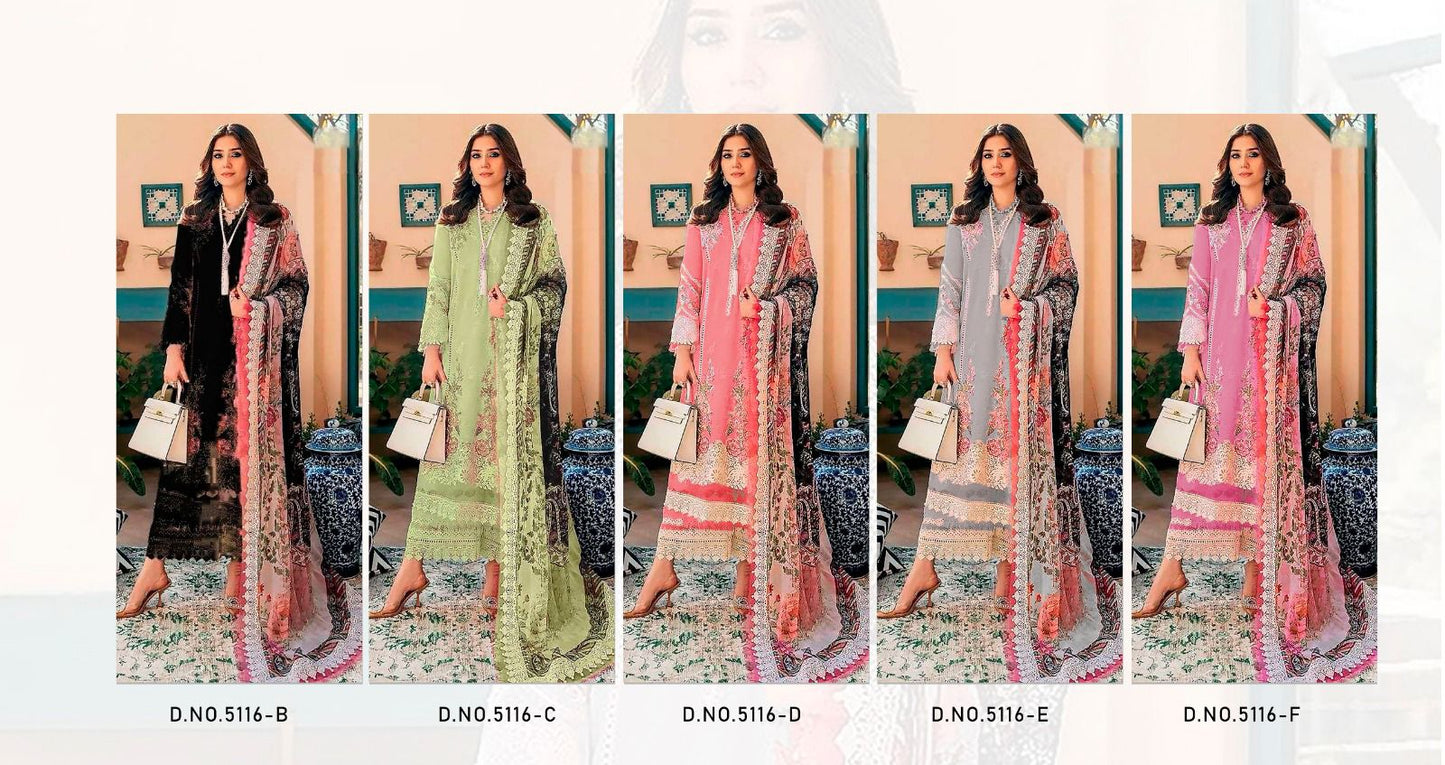 5116 Ombre Self Embroidery Reyon Collection Z S Textiles Pakistani Salwar Suits Manufacturer India