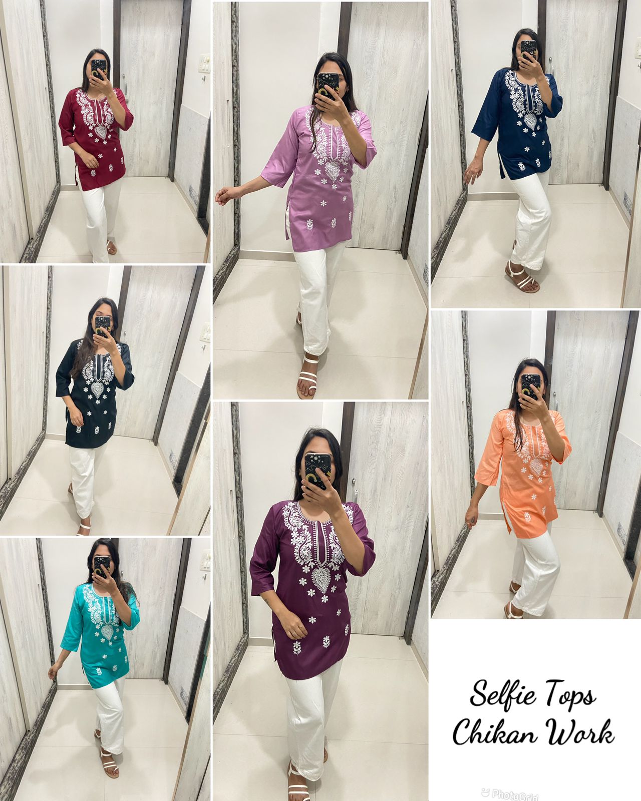 555 Qubo Rayon Short Kurtis