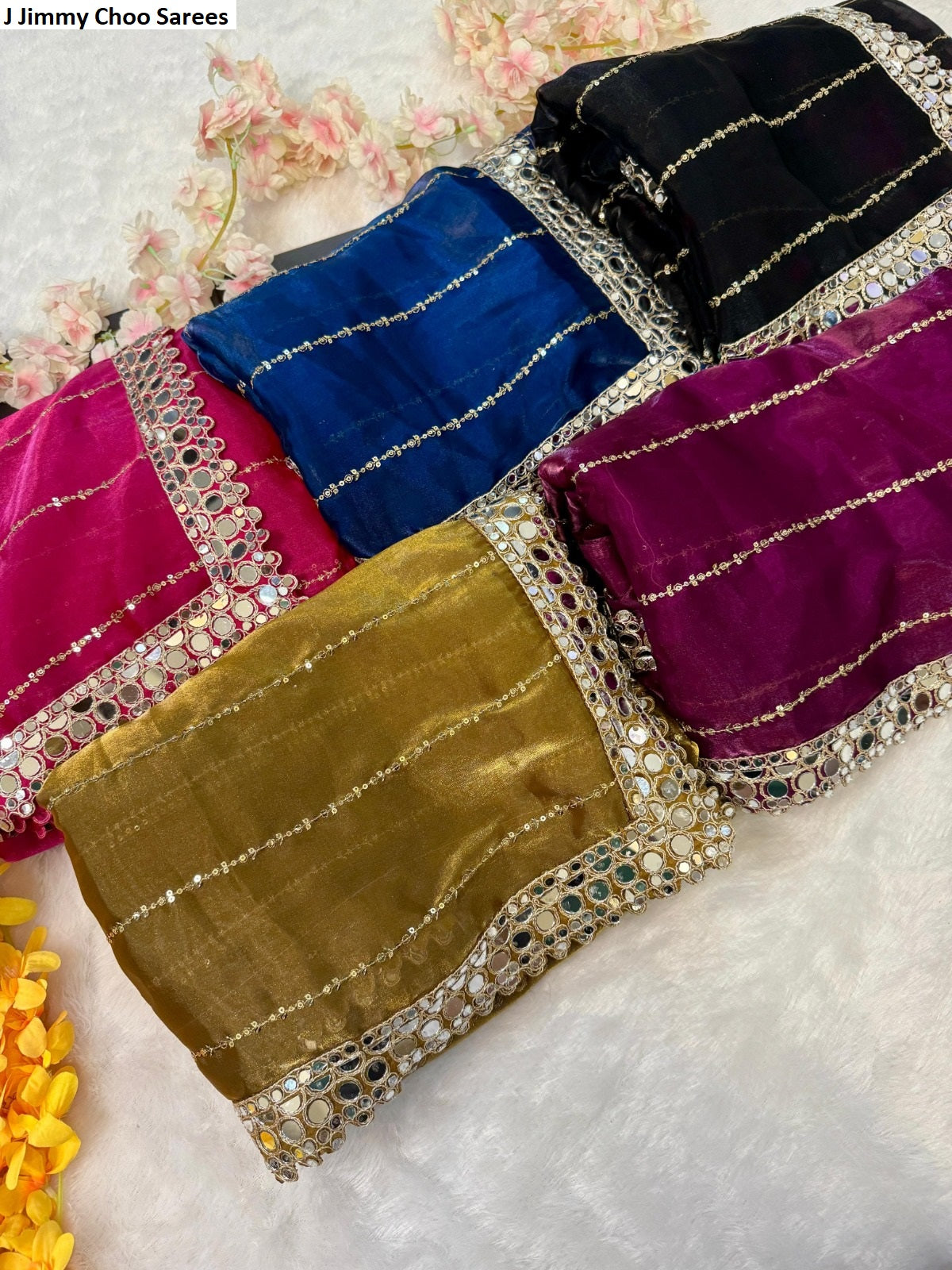 601-605 J Jimmy Choo Sarees Wholesale Price