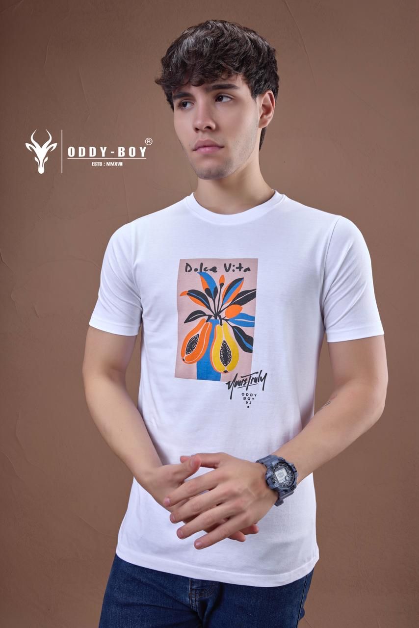 627 Cge-19-22 Oddy Boy Cotton Mens Tshirts Wholesaler