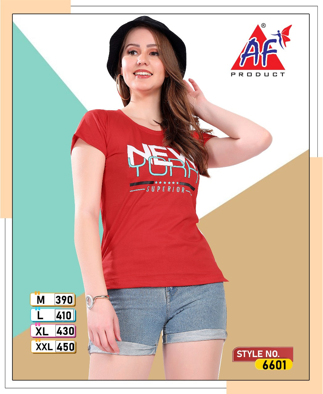 6601 Afdc 30 Count Women Tshirt