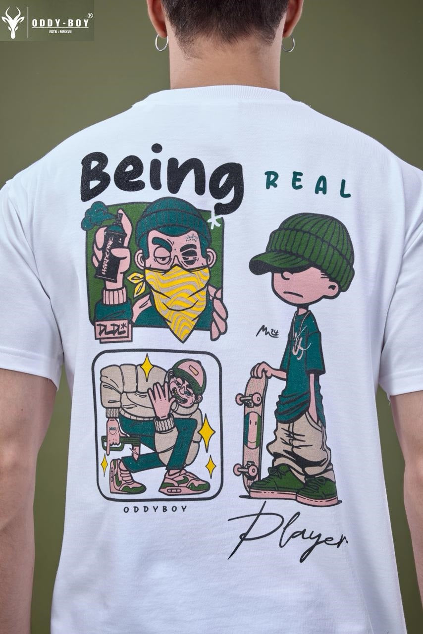 691 Hhp-19-21 Oddy Boy Looper Mens Tshirts Supplier