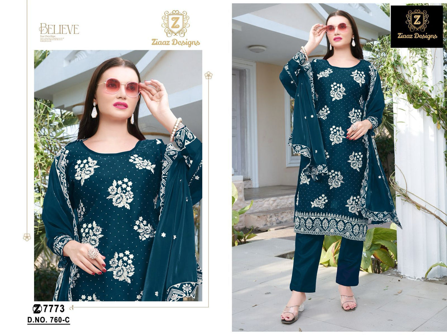 760 Abcd Ziaaz Designs Jimmy Choo Pakistani Salwar Suits Wholesaler Ahmedabad