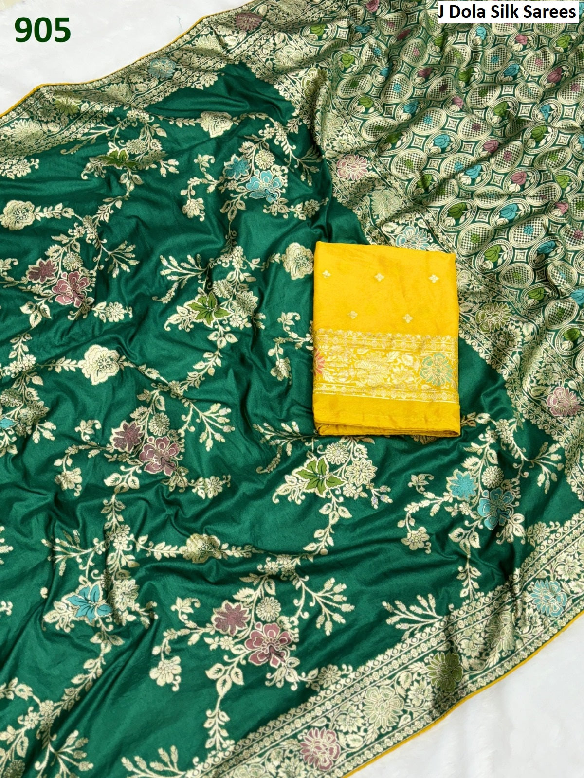 901-906 J Dola Silk Sarees Manufacturer