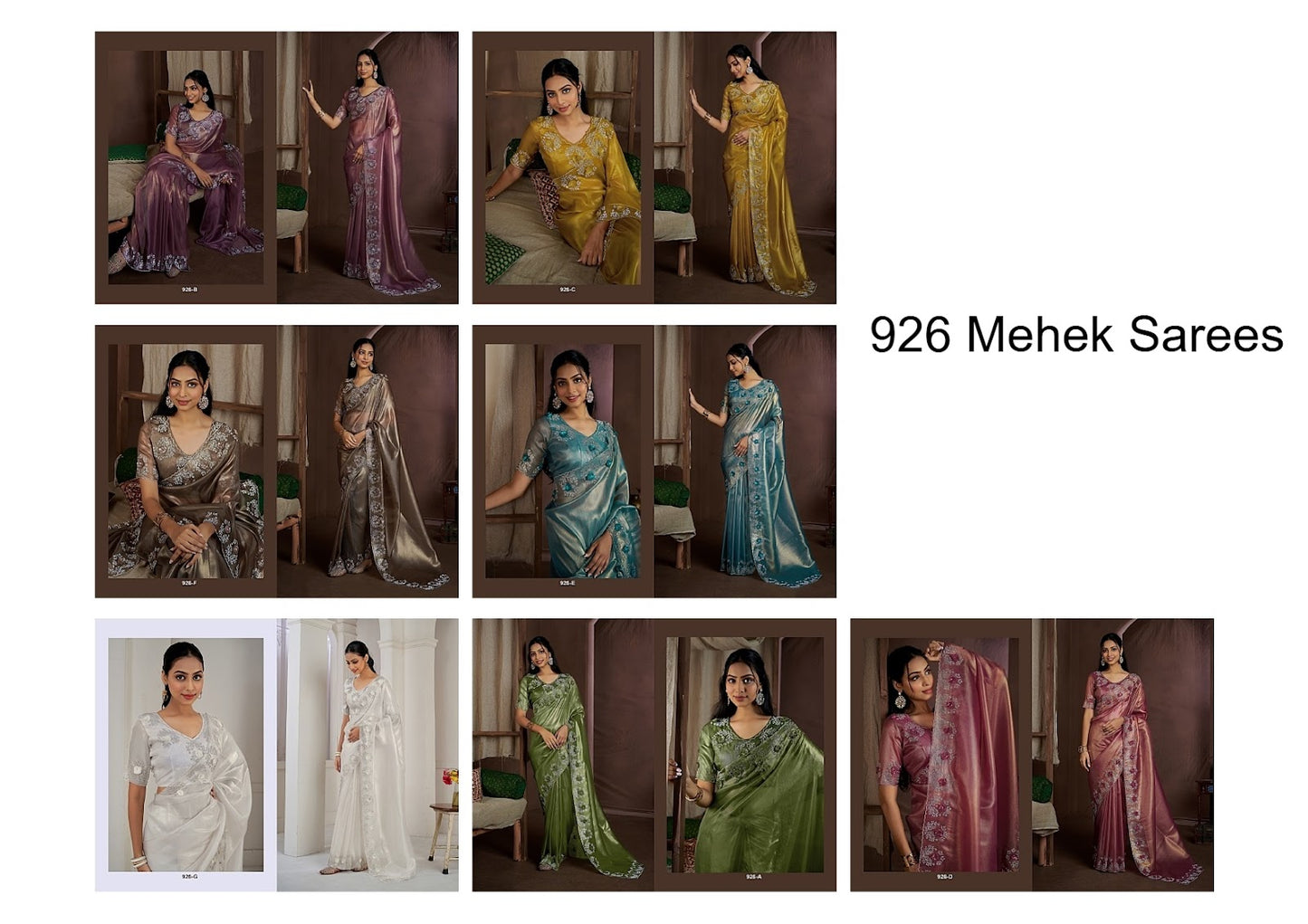 926 Mehek Sarees Wholesale