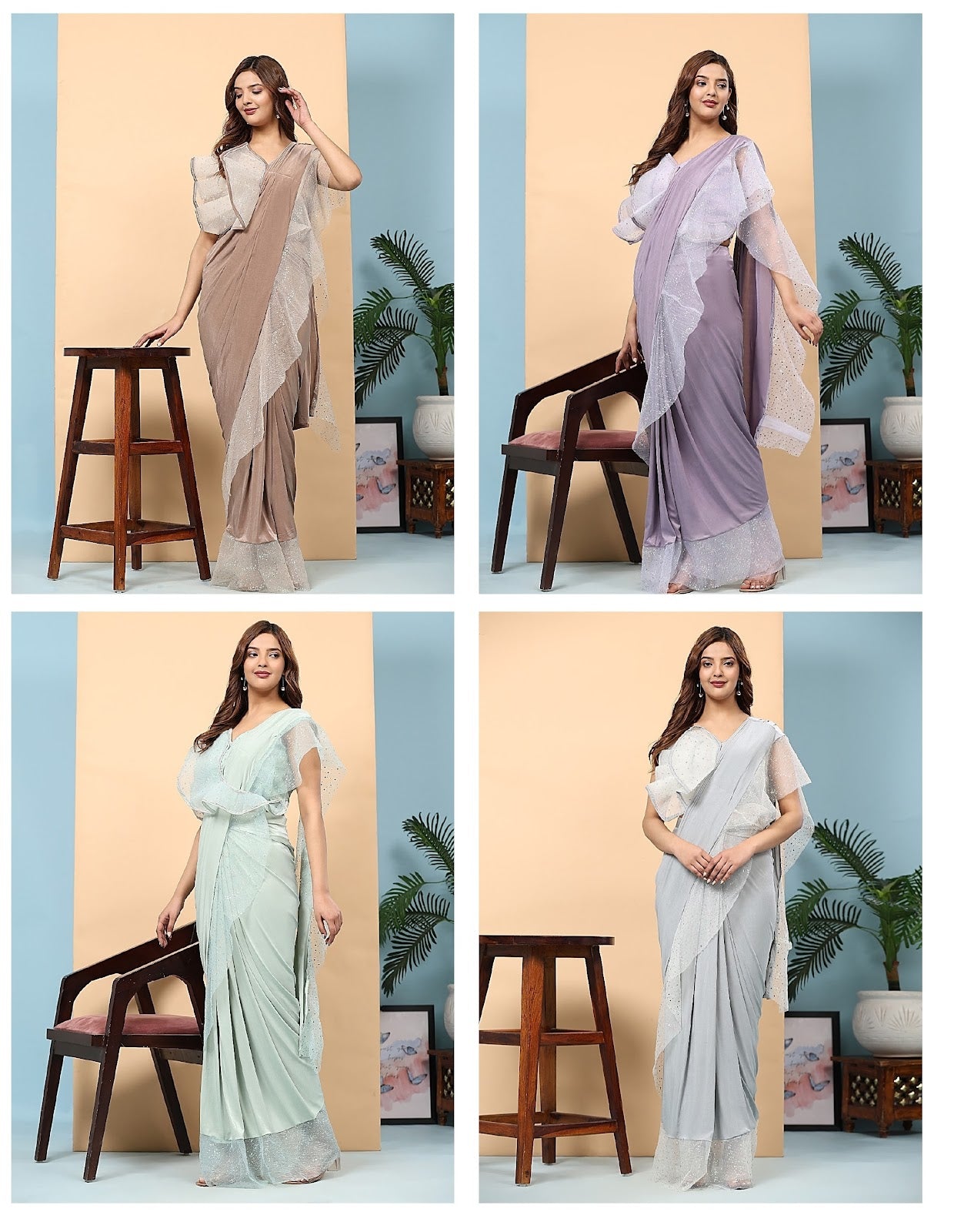 10942 Amoha Imported Ready To Wear Saree