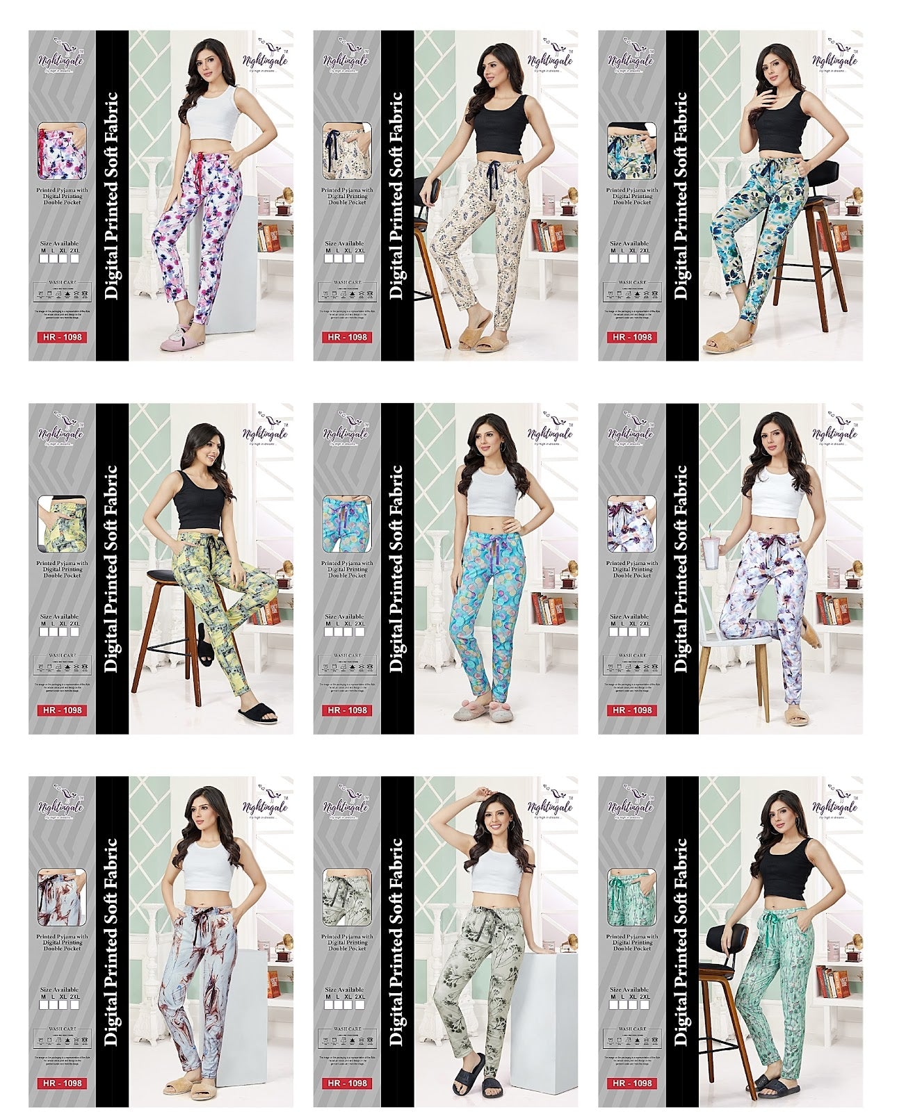 1098 Nightingale Soft Women Night Lower