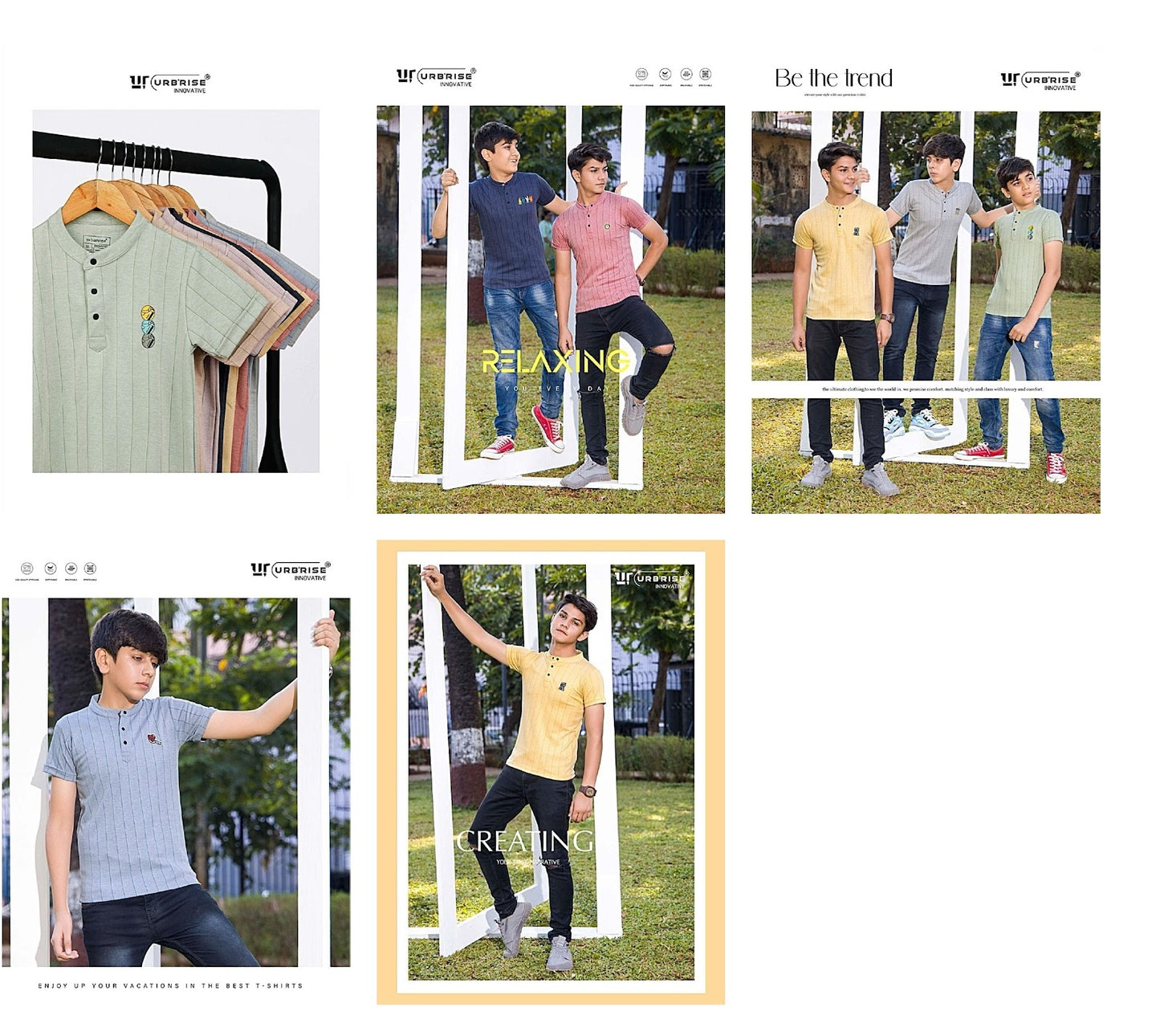 1141-1148 Urbanrise Interlock Boys Tshirt