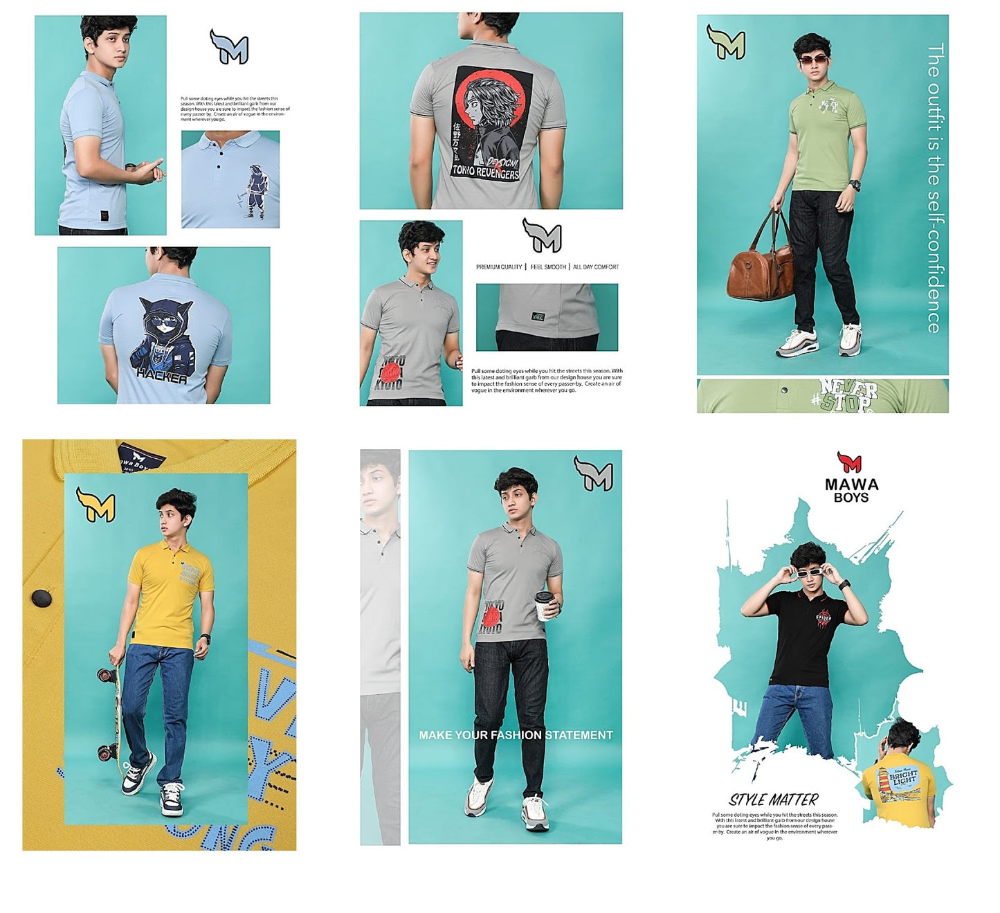 128 Mawa Tencil Boys Tshirt