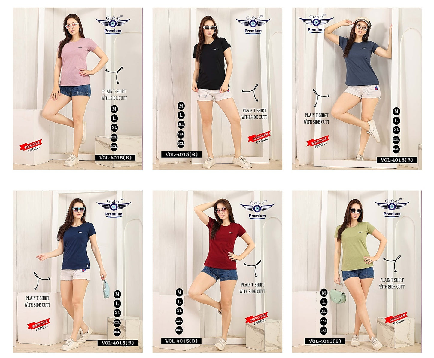 4015 B Grab It Sinker Women Tshirt