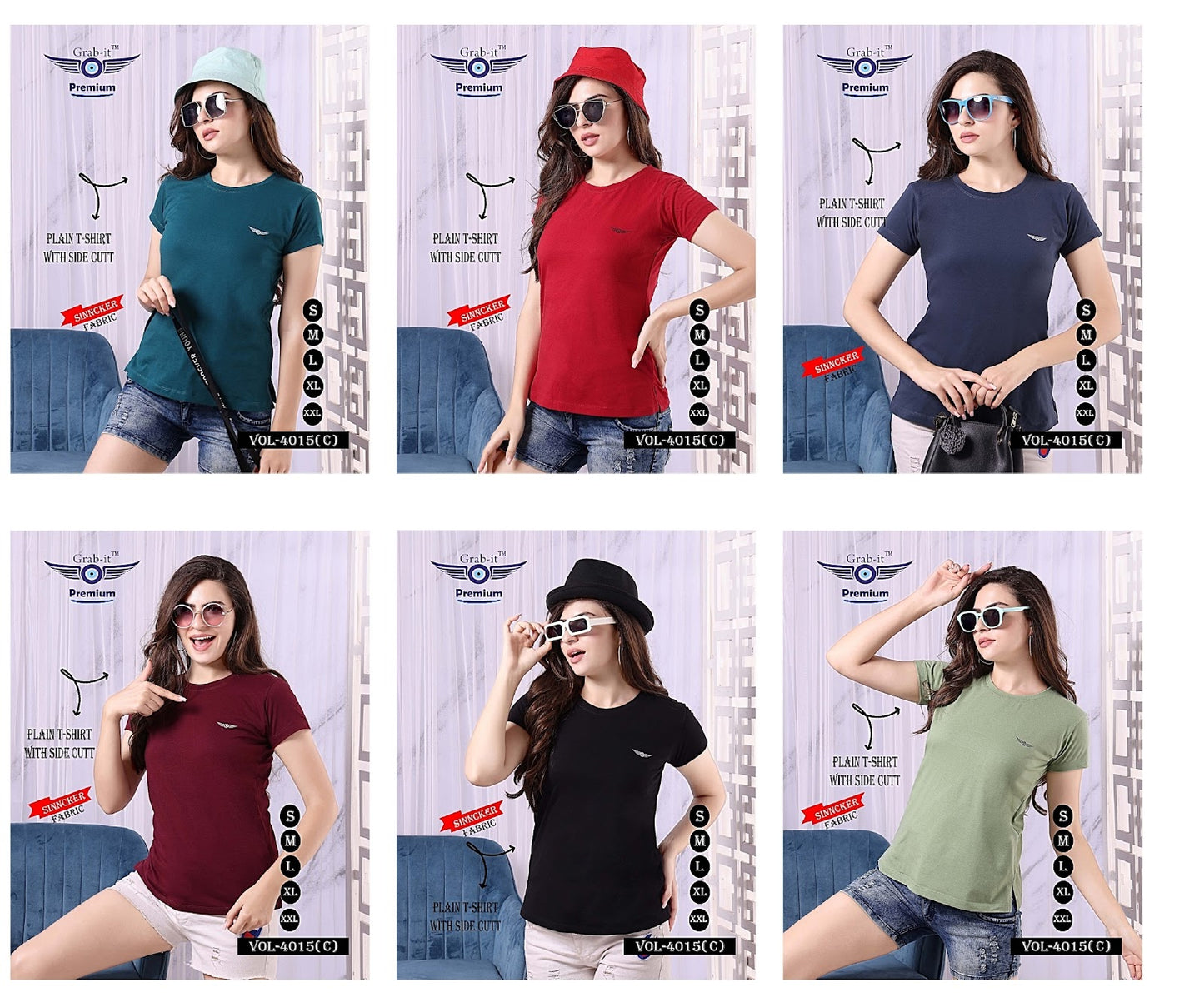 4015 C Grab It Sincker Women Tshirt
