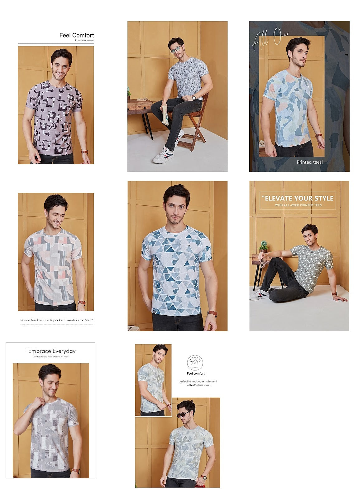 5527 Rare Urban Cotton Mens Tshirts