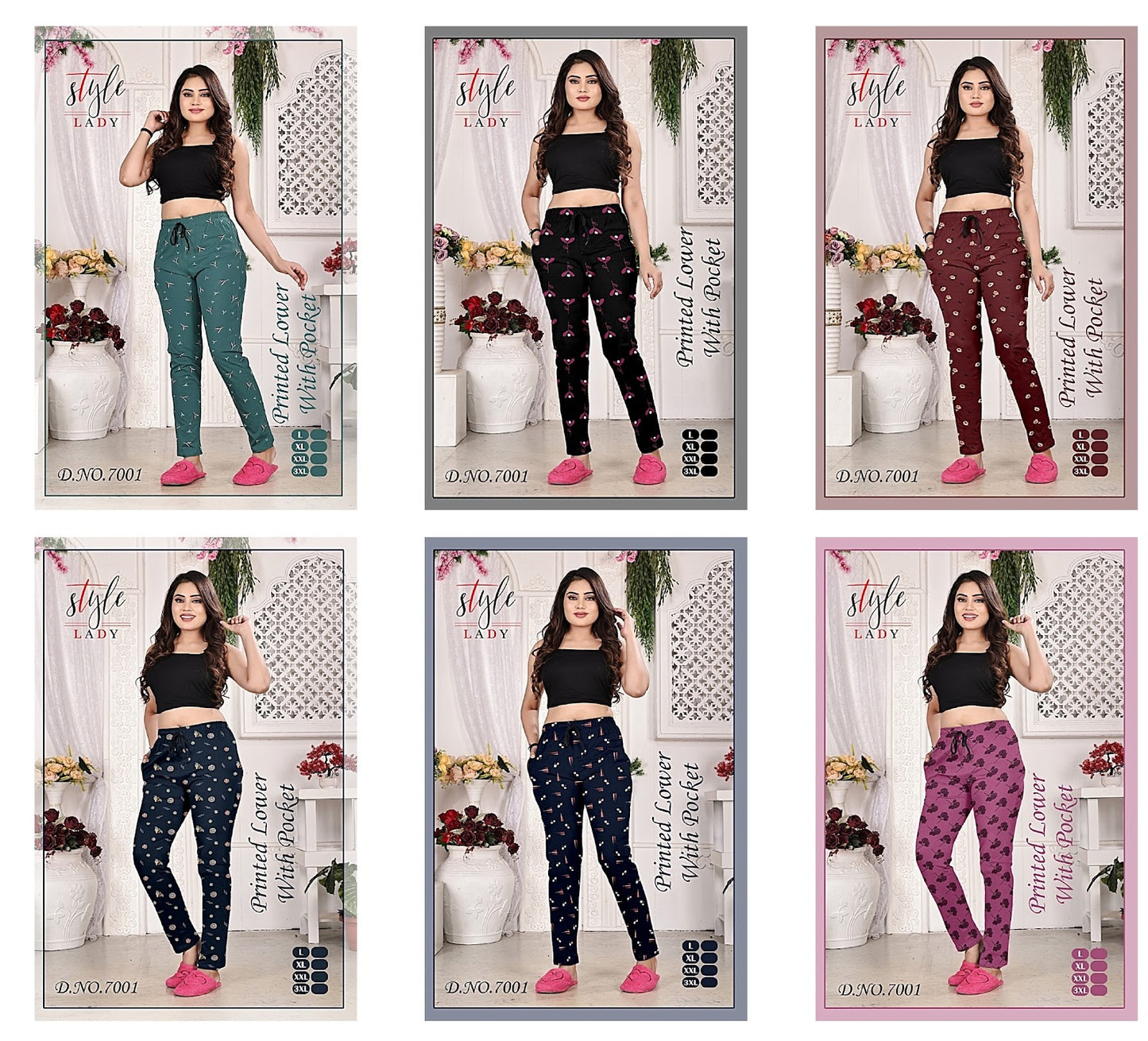 7001 New Ladys Sinker Women Night Lower Wholesale Price