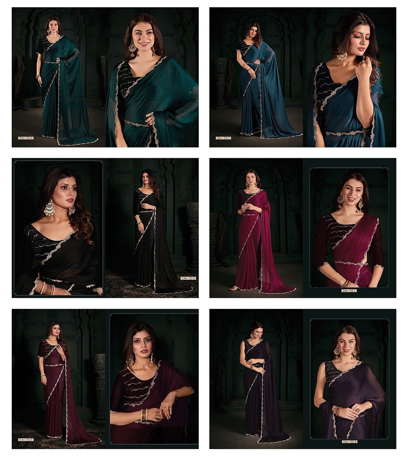 722 Mehek Chiffon Sarees