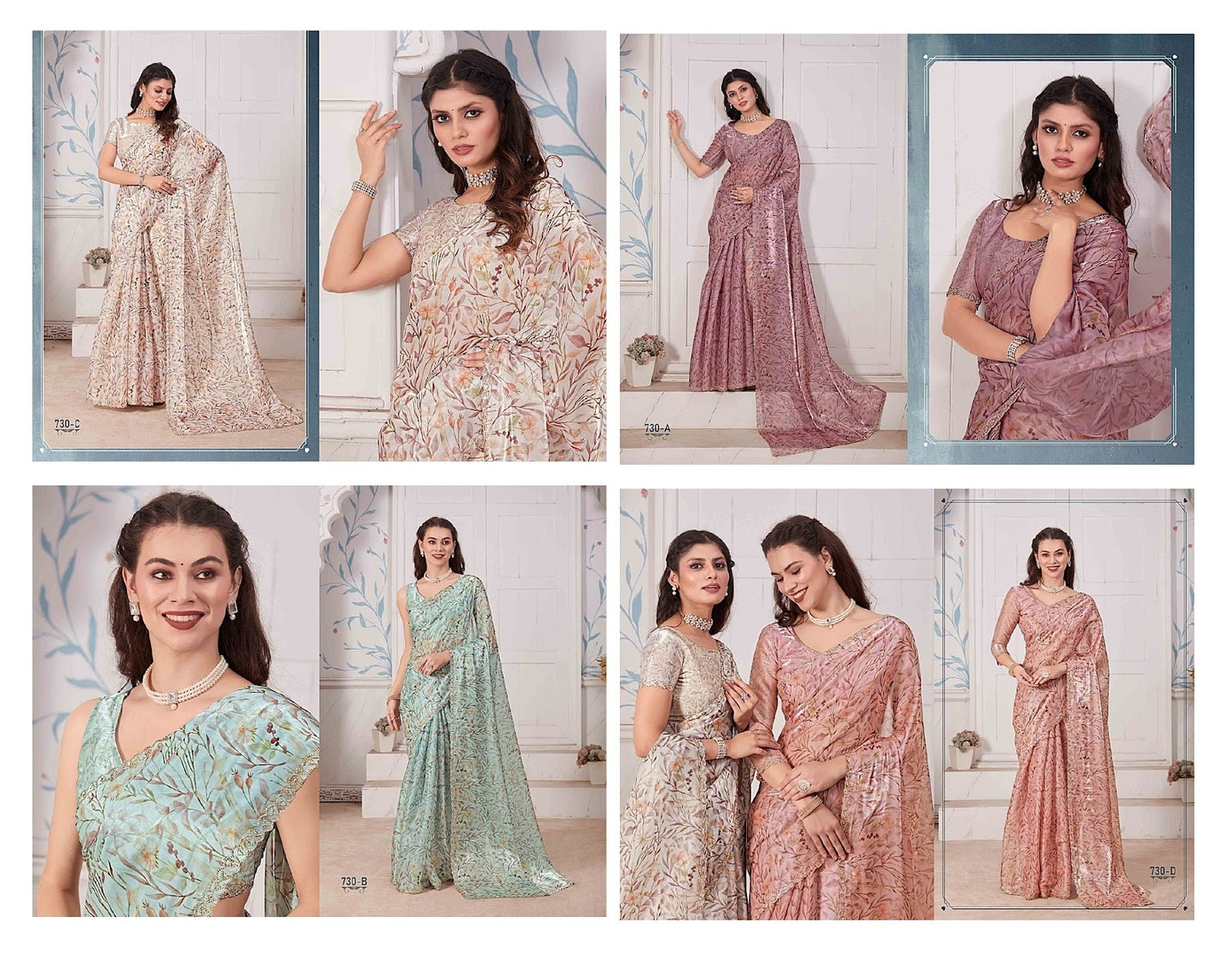 730 Mehek Soft Jimmy Choo Sarees