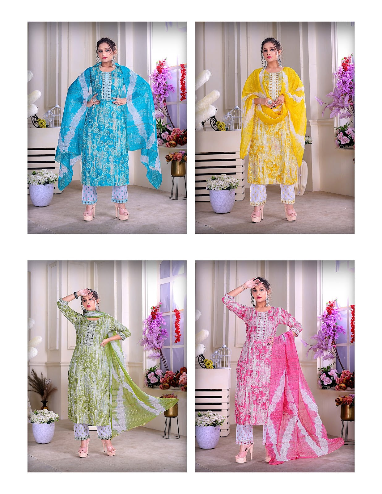 Anokhi Vol 1 Kt Rayon 14Kg Readymade Pant Style Suits