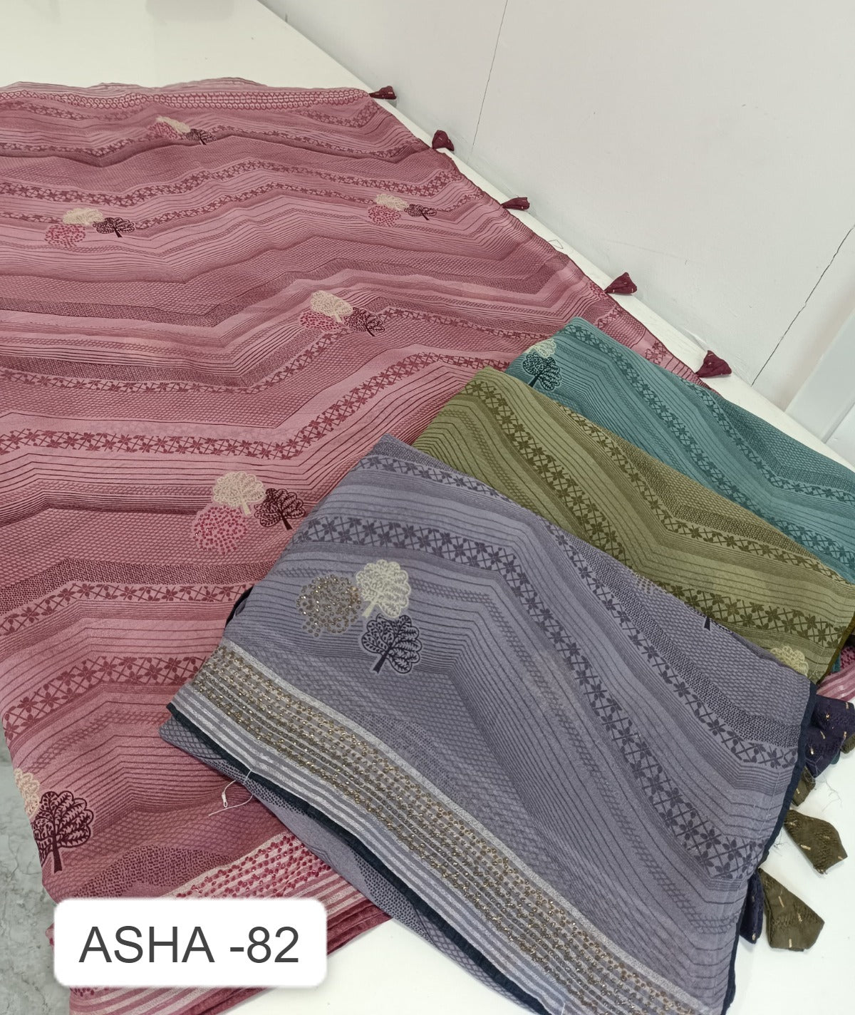 Asha-82 Kalpveli Georgette Sarees