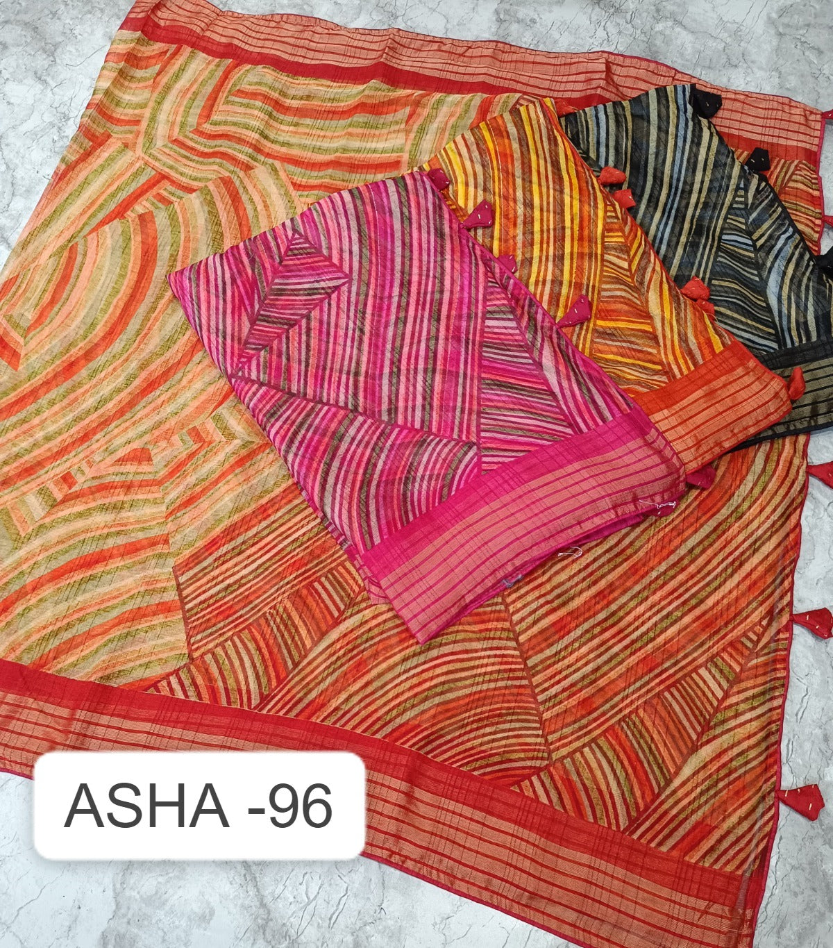 Asha-96 Kalpveli Nilgiri Chiffon Sarees