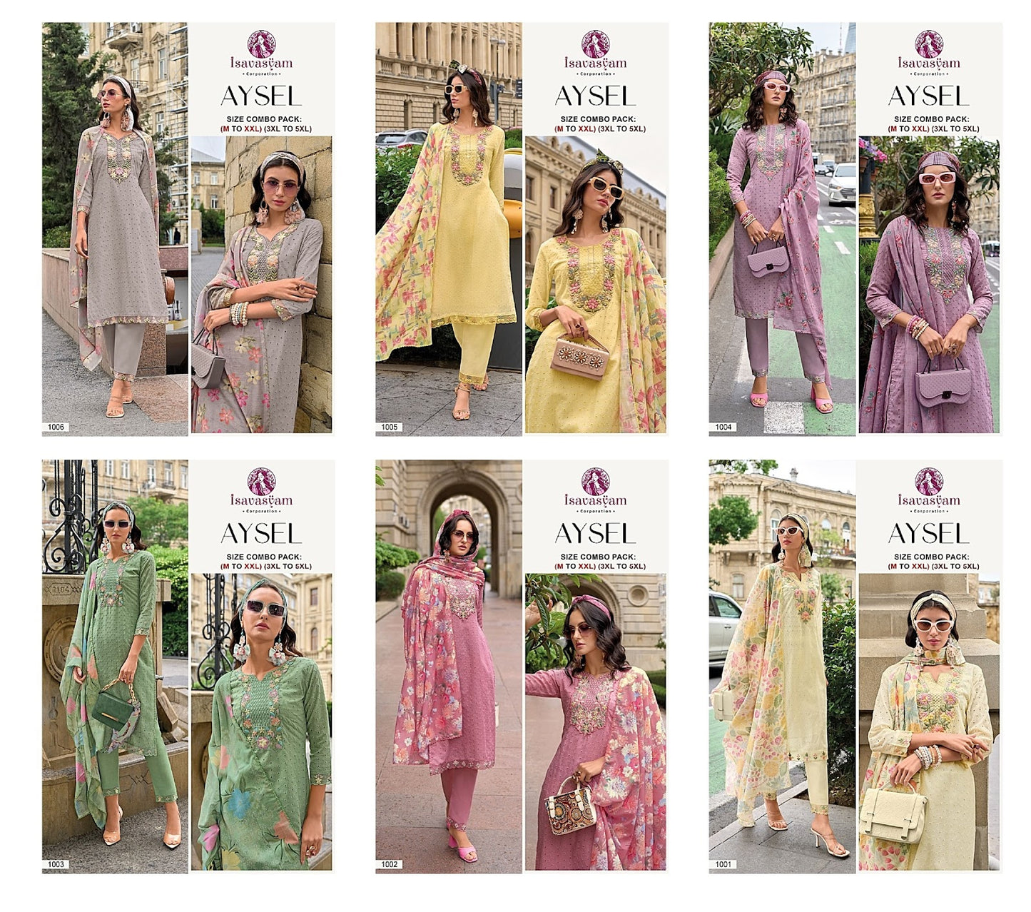 Aysel Isavasyam Cotton Readymade Pant Style Suits Supplier Ahmedabad