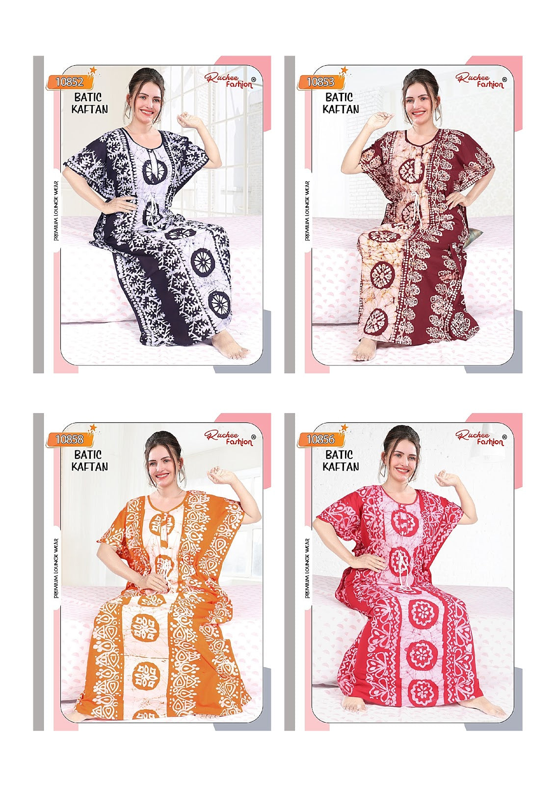 Batic 2108 Ruchee Fashion Kaftan Nighty Manufacturer