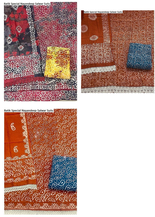 Batik Special Nayandeep Viscose Modal Salwar Suits